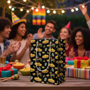 Mexican Fiesta & Día de Muertos Mittlere Geschenktüte