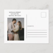 Mexican Fiesta Emerald Papel Picado Save the Date Ankündigungspostkarte (Rückseite)