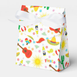 Mexican Fiesta Favor Box Geschenkschachtel