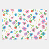 Mexican Fiesta Floral Embroidery Party Maracas Geschenkpapier Set (Vorderseite 2)