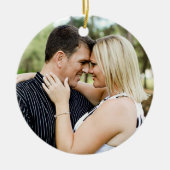 Mexican Fiesta Floral Wedding Keramik Ornament (Vorne)