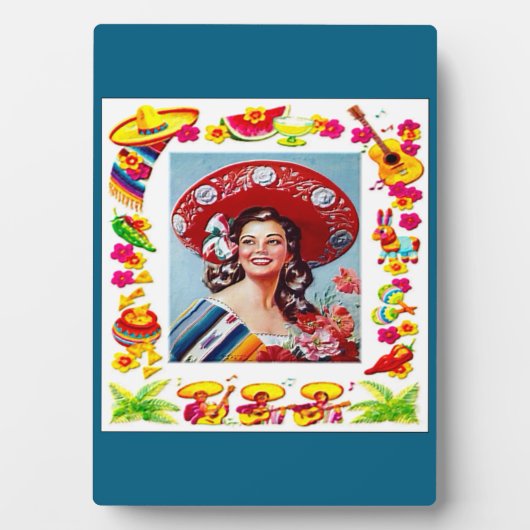 "Mexican Fiesta!" Fotoplatte (Vorderseite)