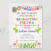 Mexican Fiesta Graduation Party Invitation Einladung (Vorderseite)