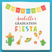 Mexican Fiesta Graduation Party Serviette