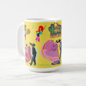 "Mexican Fiesta" Kaffeetasse (Vorderseite Links)