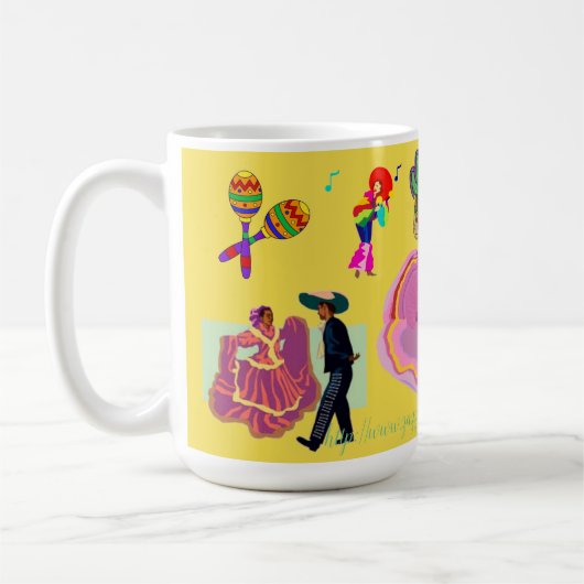 "Mexican Fiesta" Kaffeetasse (Links)