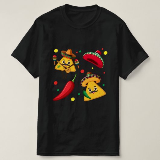 Mexican Fiesta Mens T-Shirt (Design vorne)