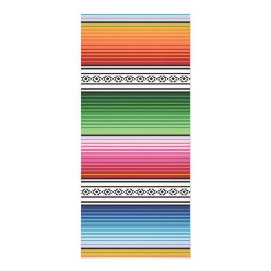 Mexican Fiesta Menu Card Werbekarte (Hinten)