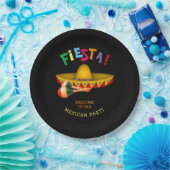Mexican Fiesta oder Cinco de Mayo Pappteller (Party)