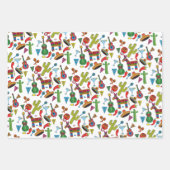 Mexican Fiesta Party Images Geschenkpapier Set (Vorderseite)