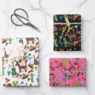 Mexican Fiesta Party Images Geschenkpapier Set