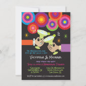 Mexican Fiesta Probe Dinner Margaritas Einladung (Vorderseite)