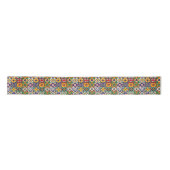 Mexican Fiesta Talavera Tiles Satinband (Vorderseite)