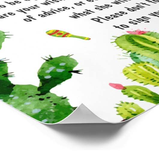 Mexican Fiesta Time Capsule Poster (Ecke)