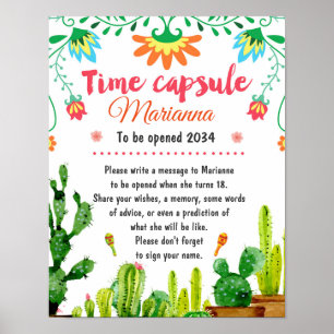 Mexican Fiesta Time Capsule Poster