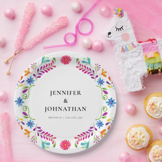 Mexican Fiesta Wedding Party Paper Teller (Party)