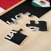 Mexican Flag & Mexican Country / Mexiko Puzzle (Seite)