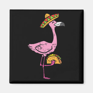 Mexican Flamingo Tacos Niedlich Cinco De Mayo Fies Magnet