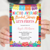 Mexican Floral Cactus Nacho Average Brautparty