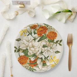 Mexican Floral Cinco De Mayo Fiesta Pappteller