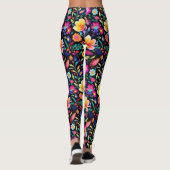 Mexican Floral Fiesta Leggings (Rückseite)
