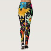 Mexican Floral Fiesta Leggings (Rückseite)