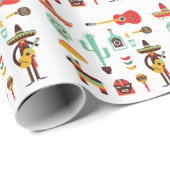 Mexican Geschenkpapier (Rolleneckpunkt)