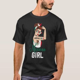 Mexican Girl Unbrechbare Rosie The Riveter Women T-Shirt
