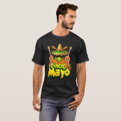 Mexican Gnome Cinco De Mayo Serape Poncho Men Wome T-Shirt (Vorne ganz)