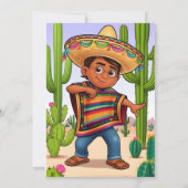 Mexican Gnomes Postcard Set Einladung (Rückseite)