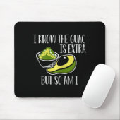 Mexican Guacamole Avocado Cinco De Mayo Mousepad (Mit Mouse)