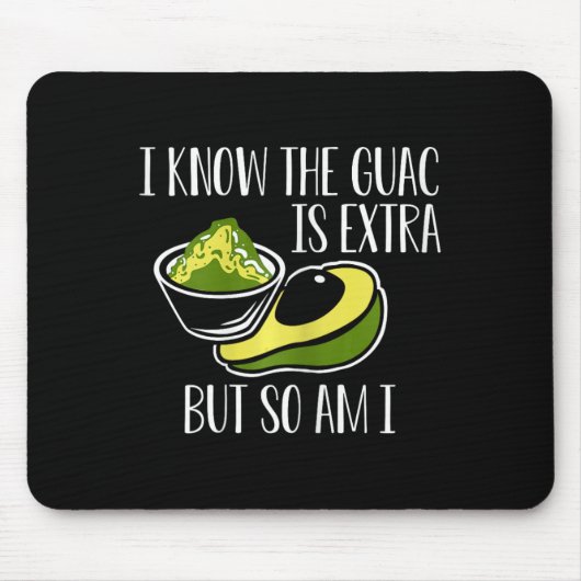 Mexican Guacamole Avocado Cinco De Mayo Mousepad (Vorne)