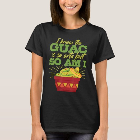 Mexican Guacamole Avocado Cinco De Mayo T-Shirt (Vorderseite)