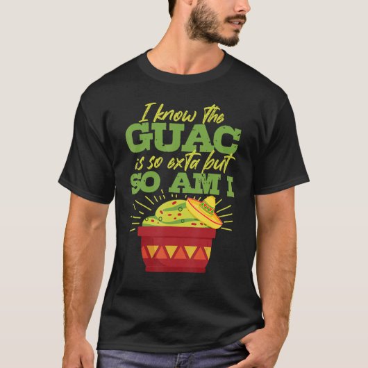 Mexican Guacamole Avocado Cinco De Mayo T-Shirt (Vorderseite)
