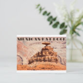 Mexican Hat Rock Postkarte (Stehend Vorderseite)