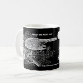 "Mexican Hawk Silhouetten" Kaffeetasse (Vorderseite Links)