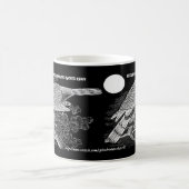 "Mexican Hawk Silhouetten" Kaffeetasse (Mittel)
