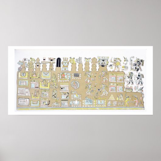 Mexican Hieroglyphics, from 'Vues des Cordillieres Poster (Vorne)