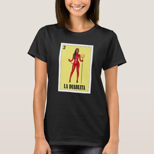 Mexican La Diablita T-Shirt (Vorderseite)