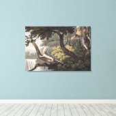 Mexican Lizard Catcher, graviert von Matthew Dubou Leinwanddruck (Insitu (Holzboden))