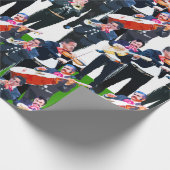 Mexican Mariachi Band Geschenkpapier (Ecke)