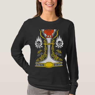 Mexican Mariachi Charro Cinco De Mayo Skull Costum T-Shirt