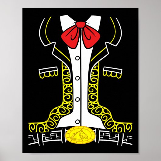 Mexican Mariachi Funny Cinco De Mayo Poster (Vorne)