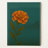 Mexican Marigold Journal: Nature-Inspired Notebook Planer (Rückseite)