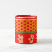 Mexican Mug with Designs Greens and Red Tasse (Zentrum)