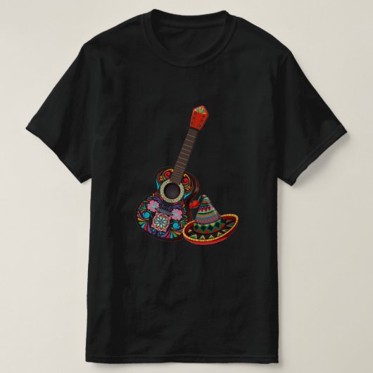 Mexican Music Mens T-Shirt (Design vorne)