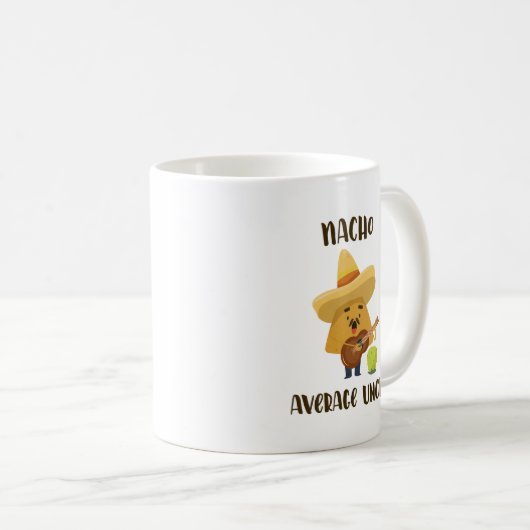 Mexican Nacho Average Uncle Funny Mug Kaffeetasse (VorderseiteRechts)