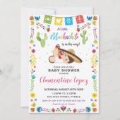 Mexican Niedlich Little Muchachito Boy Baby Shower Einladung (Vorderseite)