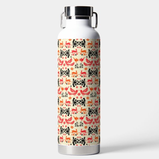 Mexican Otomi Home Decor Trinkflasche (Vorderseite)