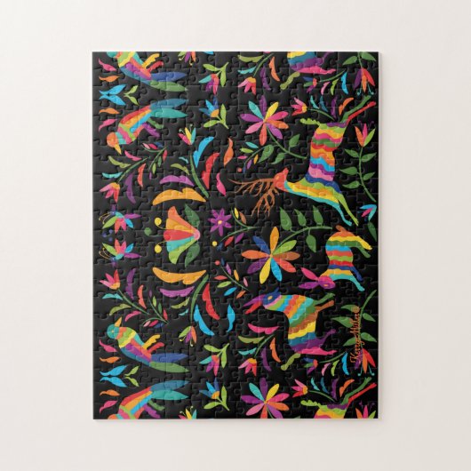 Mexican Otomi Jigsaw Puzzle (Vertikal)